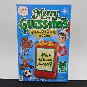 Merry Guessmas Fast Paced Gift Guessing Card Game‎ Elf on the Shelf New